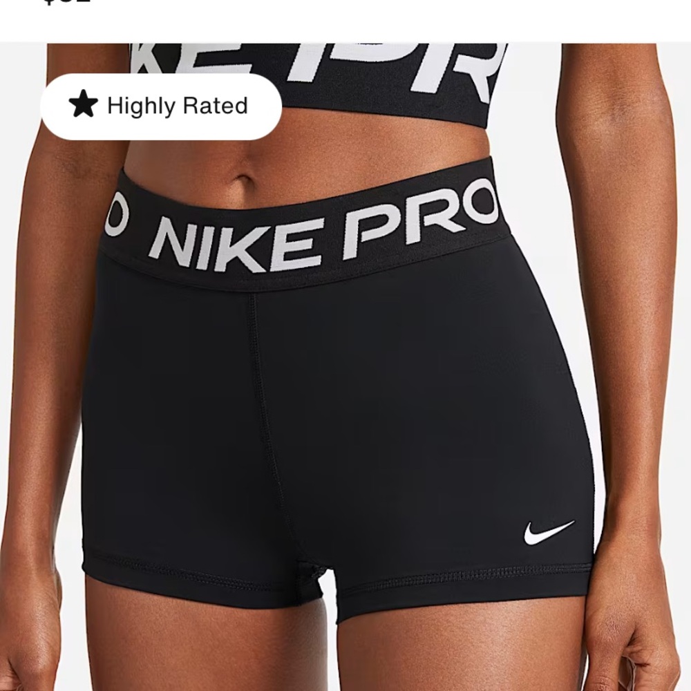 Black Nike Pro Shorts